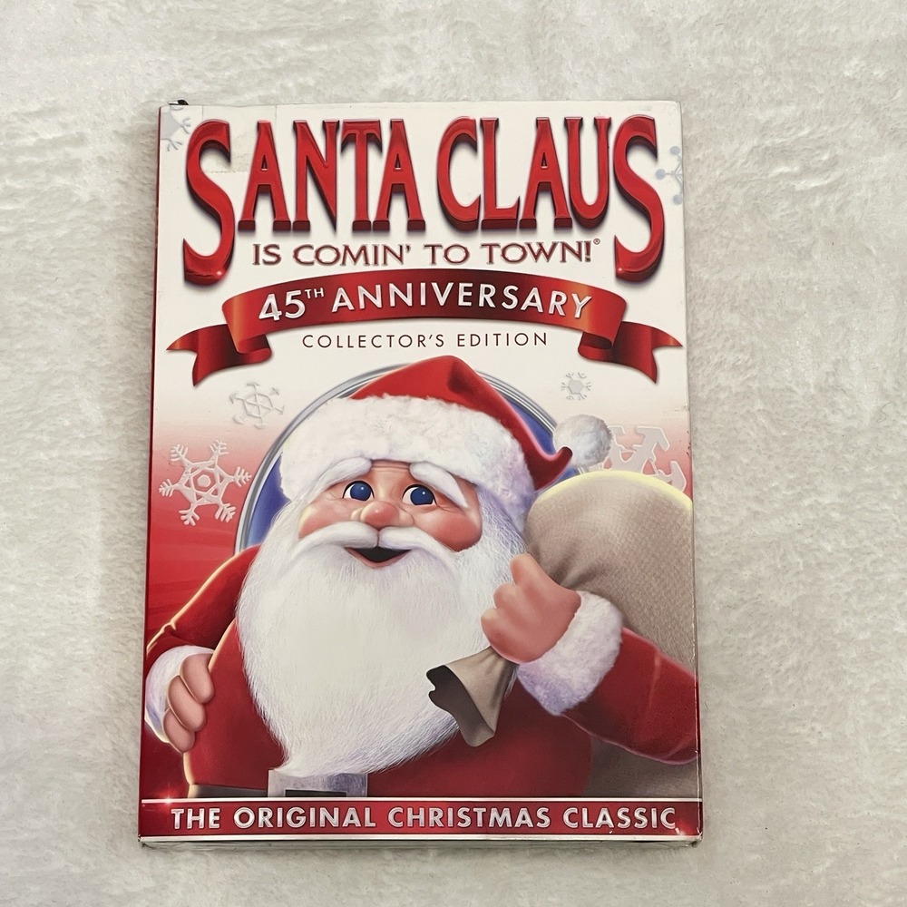 SANTA CLAUS IS‎ COMING TO TOWN 45TH ANNIVERSARY COLLECTION DVD Christmas Movie